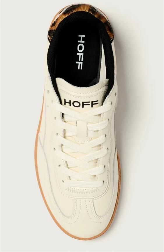 THE HOFF BRAND Lage Sneakers Dames Alley Leer Wit - Foto 2