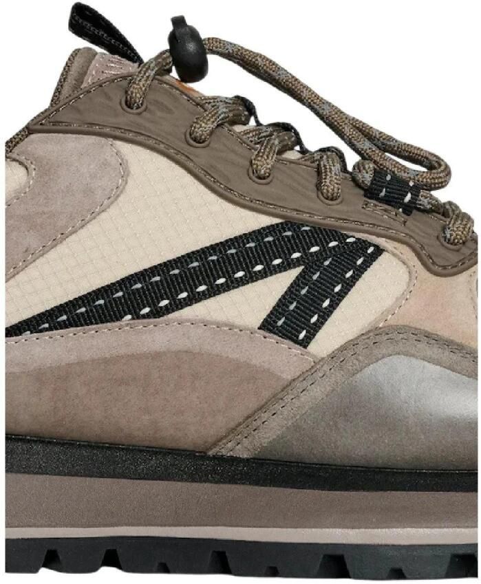 THE HOFF BRAND Lage Sneakers Heren City Off Road Maat: 45 Materiaal: Leer Kleur: Grijs - Foto 3