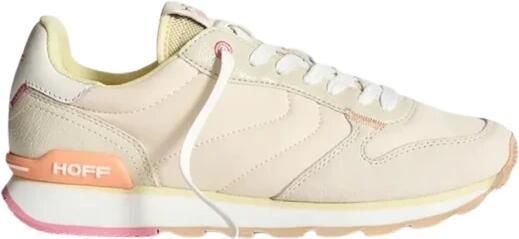 THE HOFF BRAND Lage Sneakers Dames Troezen Textiel Beige