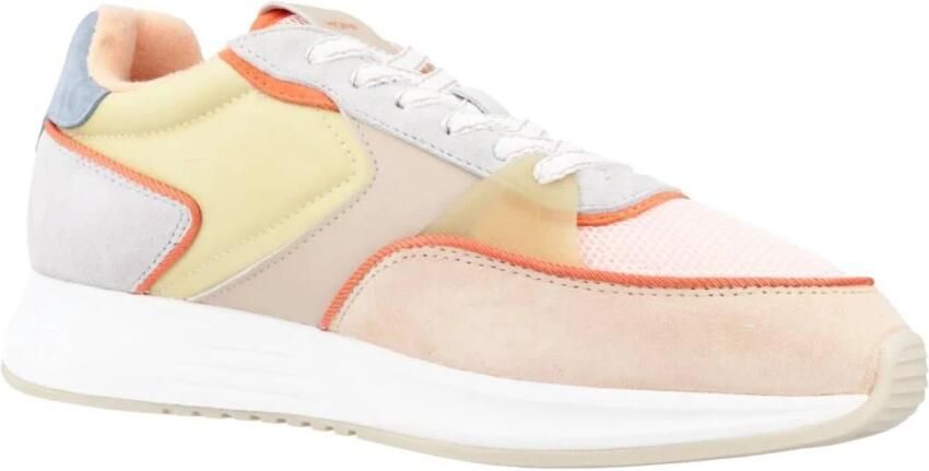 THE HOFF BRAND Lage Sneakers Dames Old Havana Maat: 37 Materiaal: Textiel Kleur: Groen - Foto 4