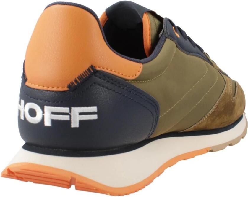 THE HOFF BRAND Lage Sneakers Heren Tracia Maat: 41 Materiaal: Textiel Kleur: Groen