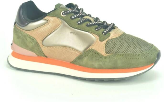 Hoff Kakki + Taupe Runner N. Hardloopschoenen