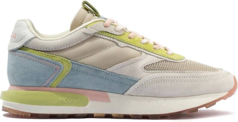 Hoff Kleurrijke Suède Damessneakers Multicolor Dames - Foto 2
