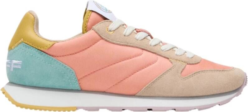 Hoff Leren en textiel sneakers met geheugenschuimtechnologie Multicolor Dames