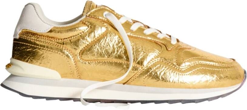 THE HOFF BRAND Lage Sneakers Dames Andromeda Maat: 38 Materiaal: Leatherlook Kleur: Goud
