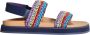 Hoff Multicolor Blauwe Sandaal Galdana Stijl - Thumbnail 1