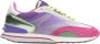 Hoff Paarse Casual Textiel Sneakers Multicolor Dames - Thumbnail 6