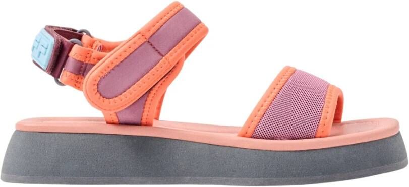 Hoff Paarse dierenprint sandalen Memory Foam