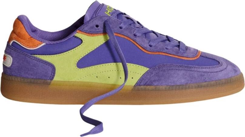 Hoff Paarse Sneaker met Logo Detail
