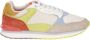 Hoff Beige Stoffen Sneakers met Multikleurige Accenten Beige Dames - Thumbnail 2