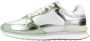 The HOFF Brand Iron metallic zilver groen Textiel Lage sneakers Dames - Thumbnail 2