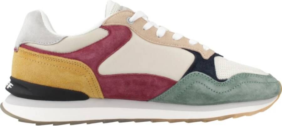 THE HOFF BRAND Lage Sneakers Heren Montreal Men Maat: 42 Materiaal: Suède Kleur: Groen - Foto 2