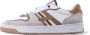 Hoff Sneakers Heren Lage sneakers Herenschoenen Canvas Trocadero Gebroken wit combi - Thumbnail 3