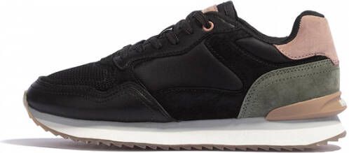Hoff The Brand Beirut Lage sneakers Leren Sneaker Dames Zwart - Foto 3