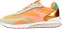 THE HOFF BRAND Lage Sneakers Dames Passion Fruit Art Maat: 41 Materiaal: Suède Kleur: Oranje - Thumbnail 2