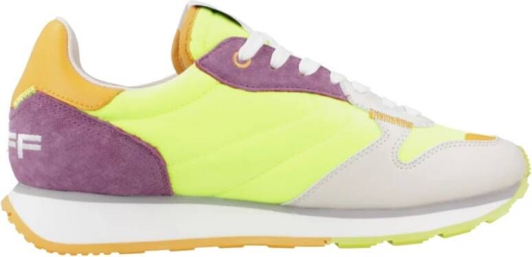 THE HOFF BRAND Lage Sneakers Dames Tegea Track Maat: 37 Materiaal: Textiel Kleur: Geel