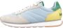 THE HOFF BRAND Lage Sneakers Dames Larisa Track Maat: 37 Materiaal: Suède Kleur: Blauw - Thumbnail 2