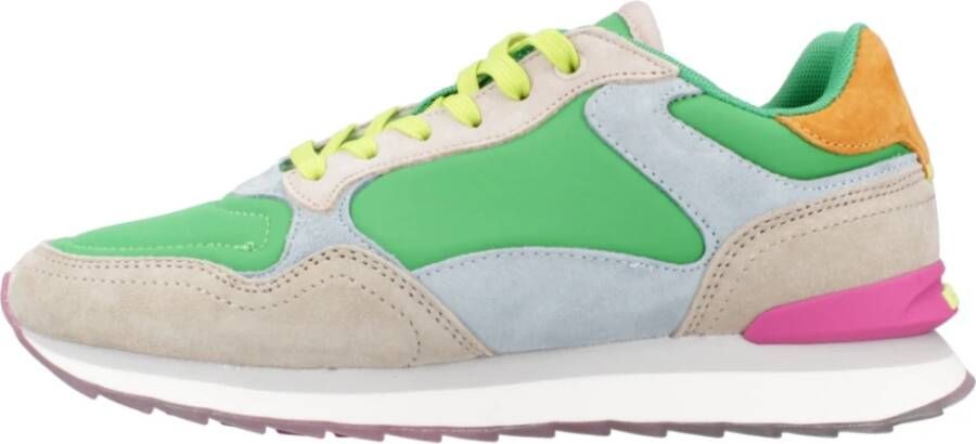Hoff Sportieve Gouden Sneakers voor Vrouwen Multicolor Dames