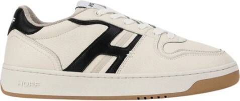 Hoff Sportieve Leren Sneakers Beige Heren