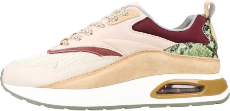 Hoff Sneakers Dames Lage sneakers Damesschoenen Suède Notre Dame Beige combi - Foto 3