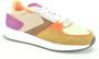 Hoff Stijlvolle Camel Purple Orange Runner Sneakers Bruin Dames - Thumbnail 1