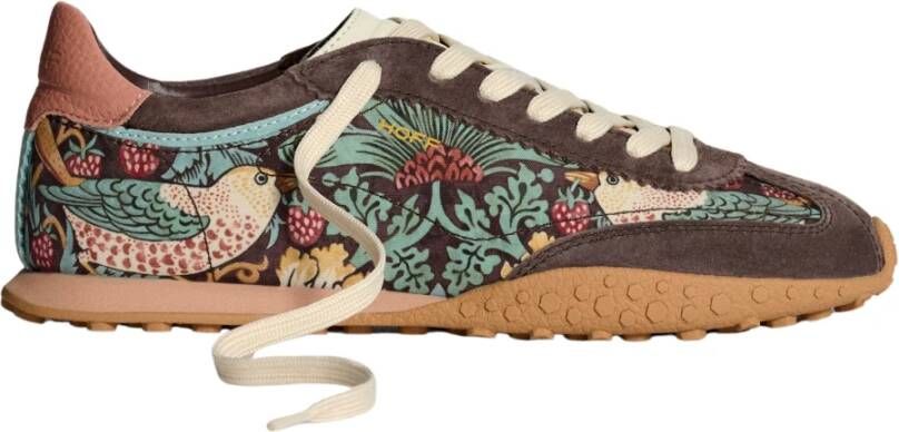Hoff Strawberry Thief Sneaker met Gestructureerde Zool