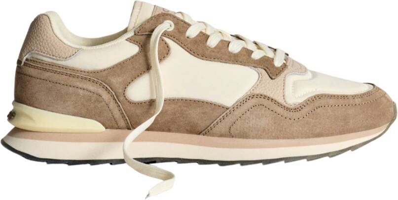 Hoff Thessaloniki City Bruin Crème Sneakers
