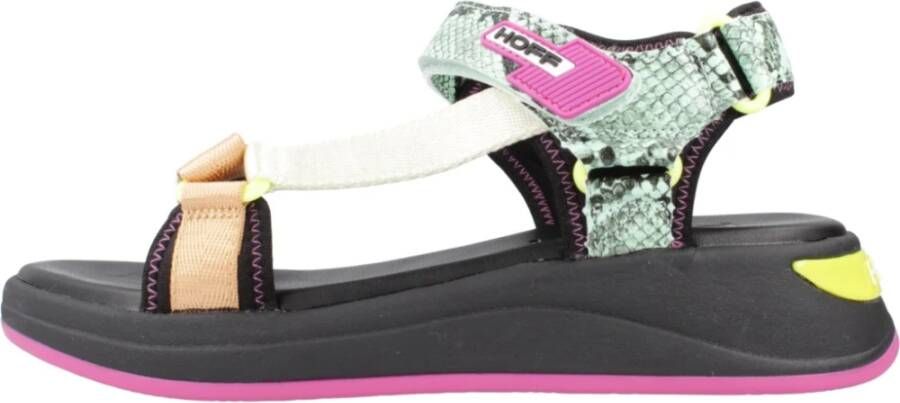 Hoff Velcro Platte Sandalen Multicolor Dames