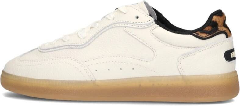 Hoff Witte Alley Sneakers met Panther Print