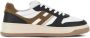 HOGAN Lage Sneakers Heren Led Basket Sneaker Maat: 6 Materiaal: Leer Kleur: Wit - Thumbnail 1