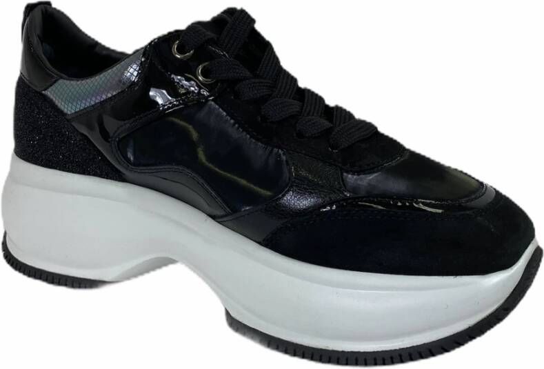 Hogan Actieve Zilveren Schoenen Gemaakt in Italië