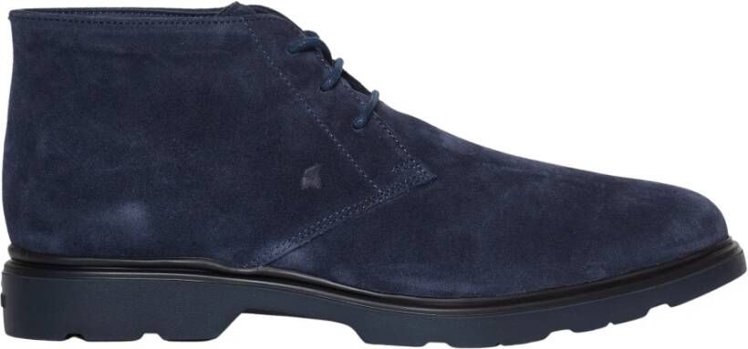 Hogan Ankle Boots Blauw Heren