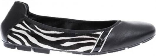 Hogan Ballerina`s met Zebra Print Black Dames