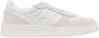 Hogan Luxe stoffen sneakers voor modieuze mannen White Heren - Thumbnail 1