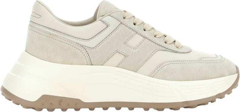 Hogan Beige Hardloopschoenen