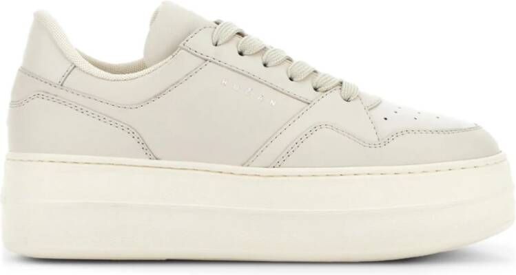 Hogan Grijze Sneakers met Paneeldesign en Comfortabele Pasvorm