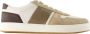 Hogan Beige Leren Sneakers Ronde Neus - Thumbnail 1