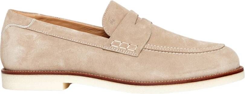 Hogan Beige Loafers