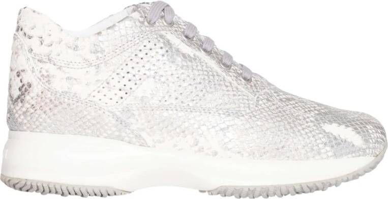 Hogan Beige Interactieve Sneakers Damesschoenen Beige Dames Schoenen