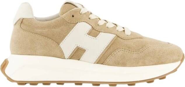Hogan Beige Sneaker voor dames