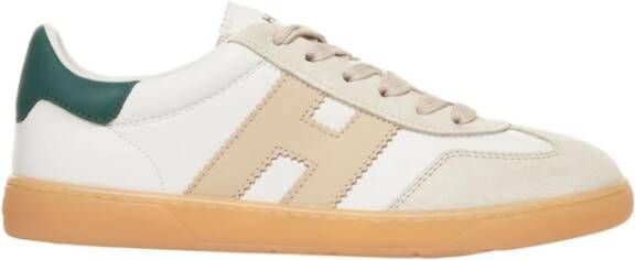 Hogan Beige Sneakers Chic Stijl