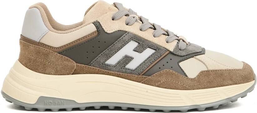 Hogan Beige Sneakers Hyperlight Style