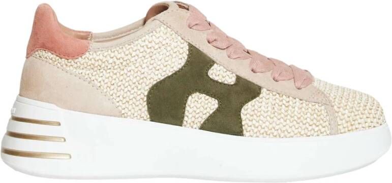 Hogan Beige Sneakers Rebel Multicolor Dames