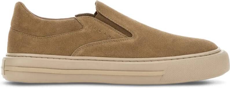 Hogan Beige Sneakers voor nen en