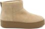 Hogan Beige Suède Instap Platform Schoenen - Thumbnail 1
