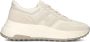 HOGAN Lage Sneakers Dames H669 Allacciato Maat: 38 Materiaal: Suède Kleur: Beige - Thumbnail 1