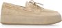 Hogan Beige Suède Loafers met Rubberen Zool - Thumbnail 1