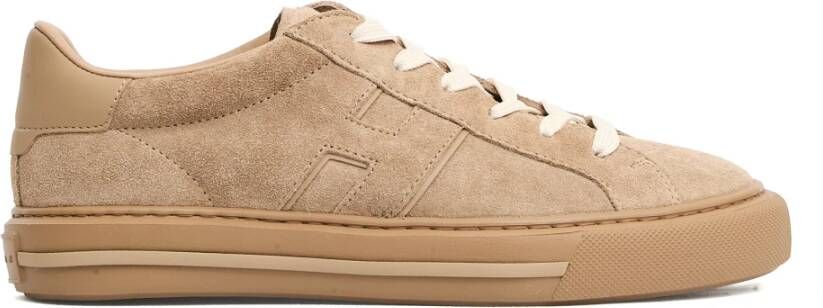 Hogan Beige Suède Sneakers