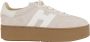 Hogan Beige Suède Sneakers met Plateauzool - Thumbnail 1