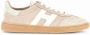 Hogan Beige Suède Sneakers met Ronde Neus - Thumbnail 1